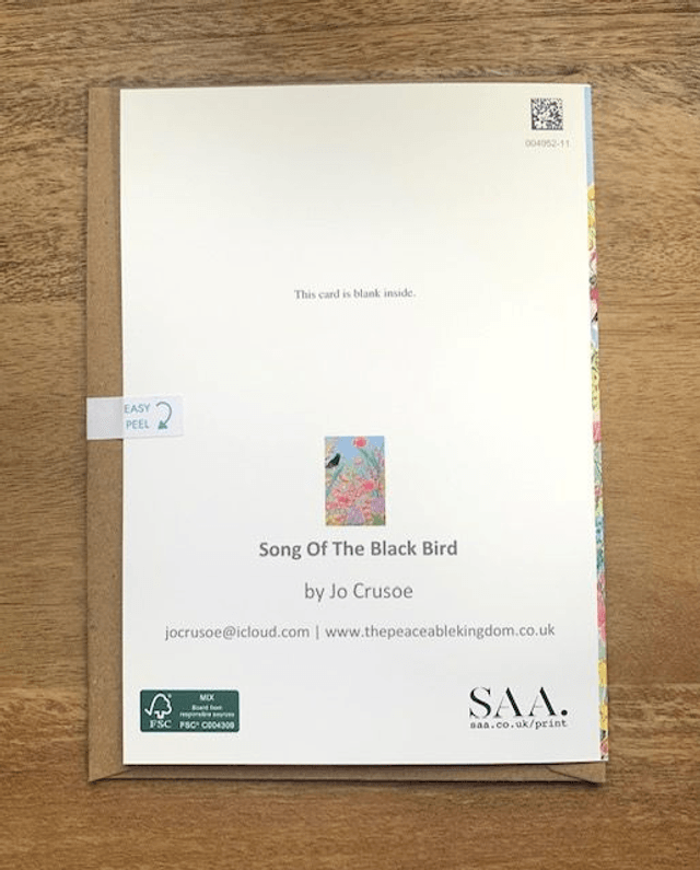 Birds, Song Of The Blackbird