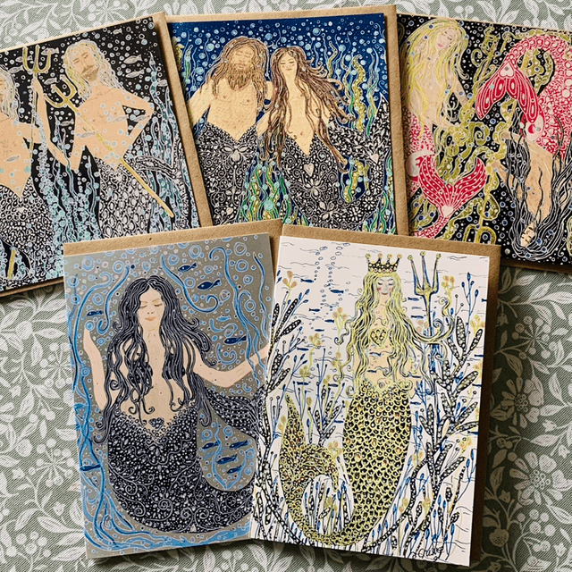 Art Card Set Merfolk 5