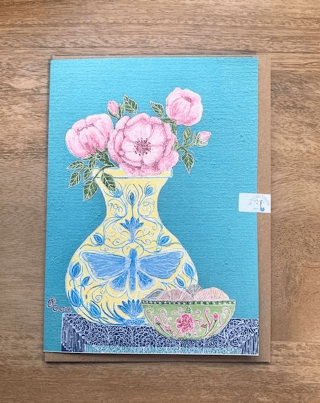 Still Life, Cornish Blue